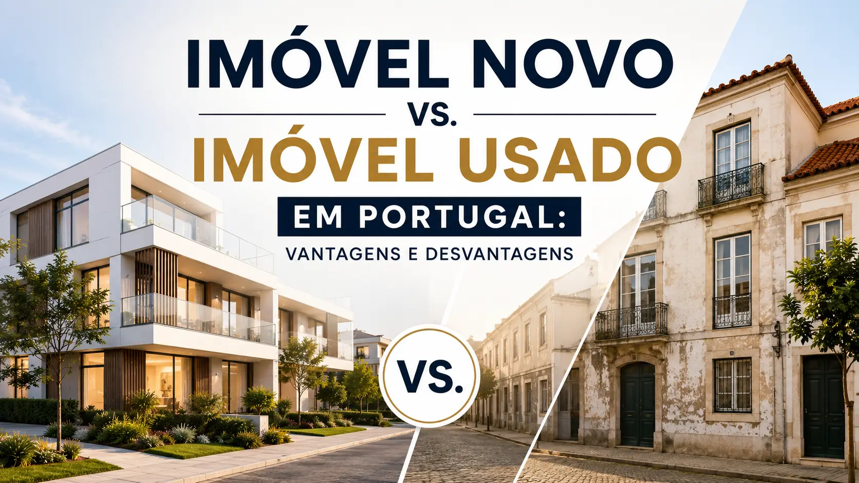 Imóvel Novo vs. Imóvel Usado em Portugal-